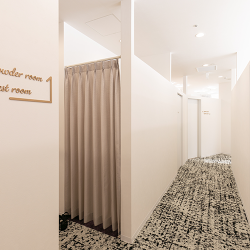 パウダールーム・洗顔