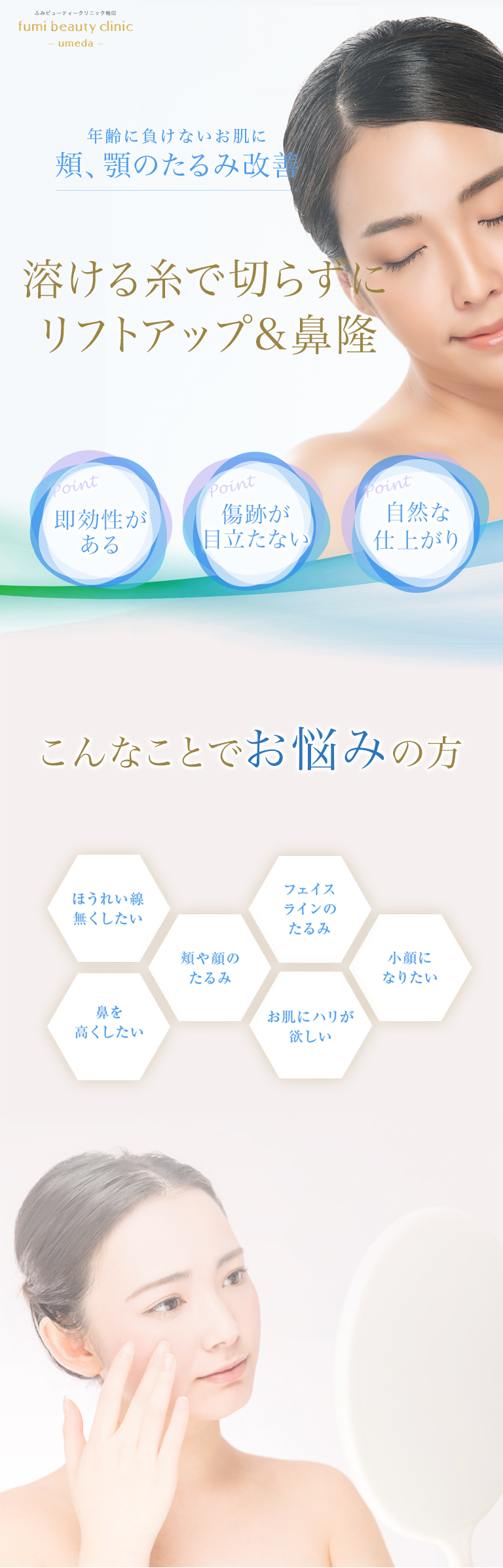 スレッドリフトのセオリー : PINCH解剖学とテクニック